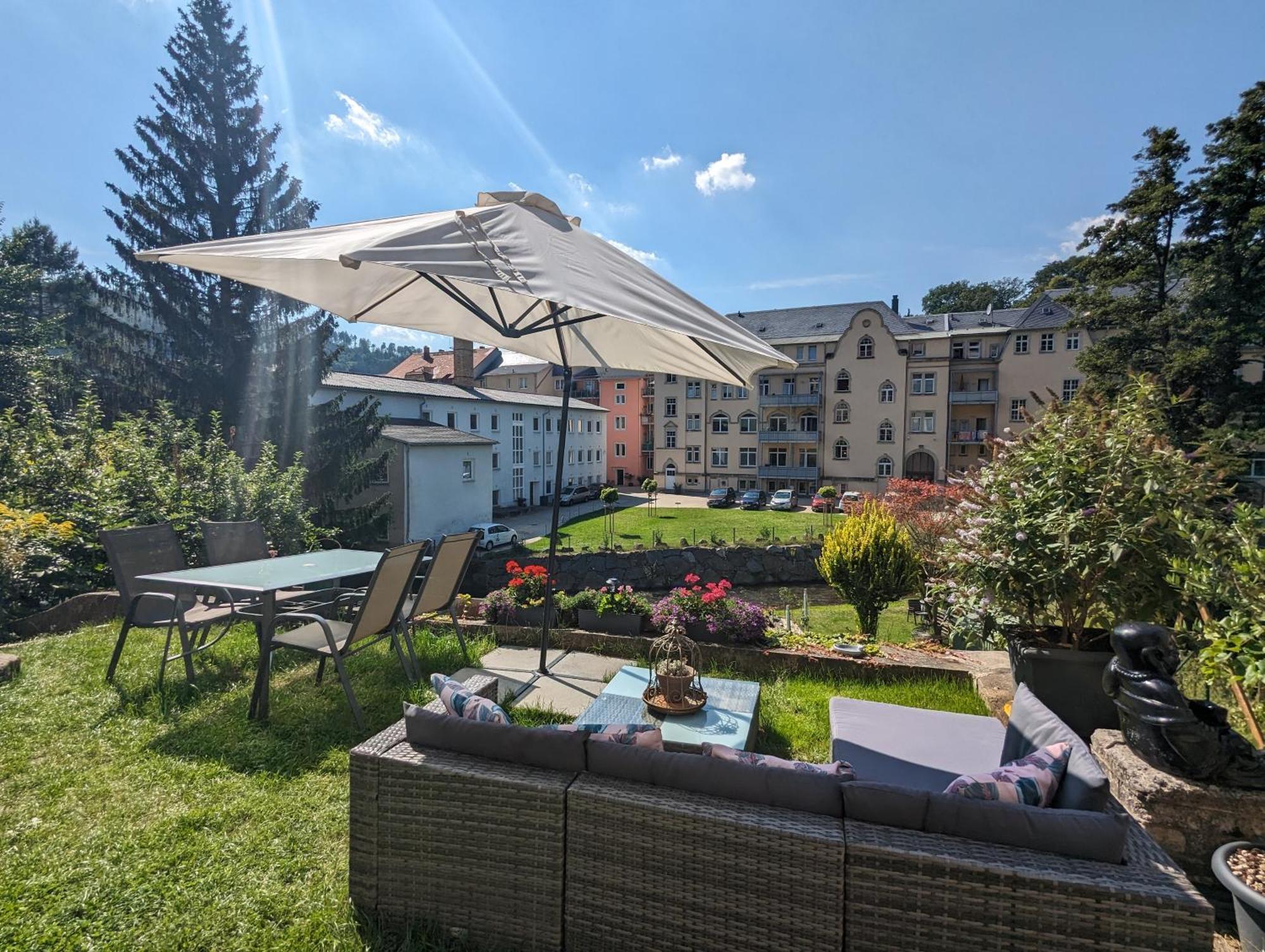 F3 Urlaubsmagie - Pool, Garten & Terrasse - 4P Sebnitz Dış mekan fotoğraf