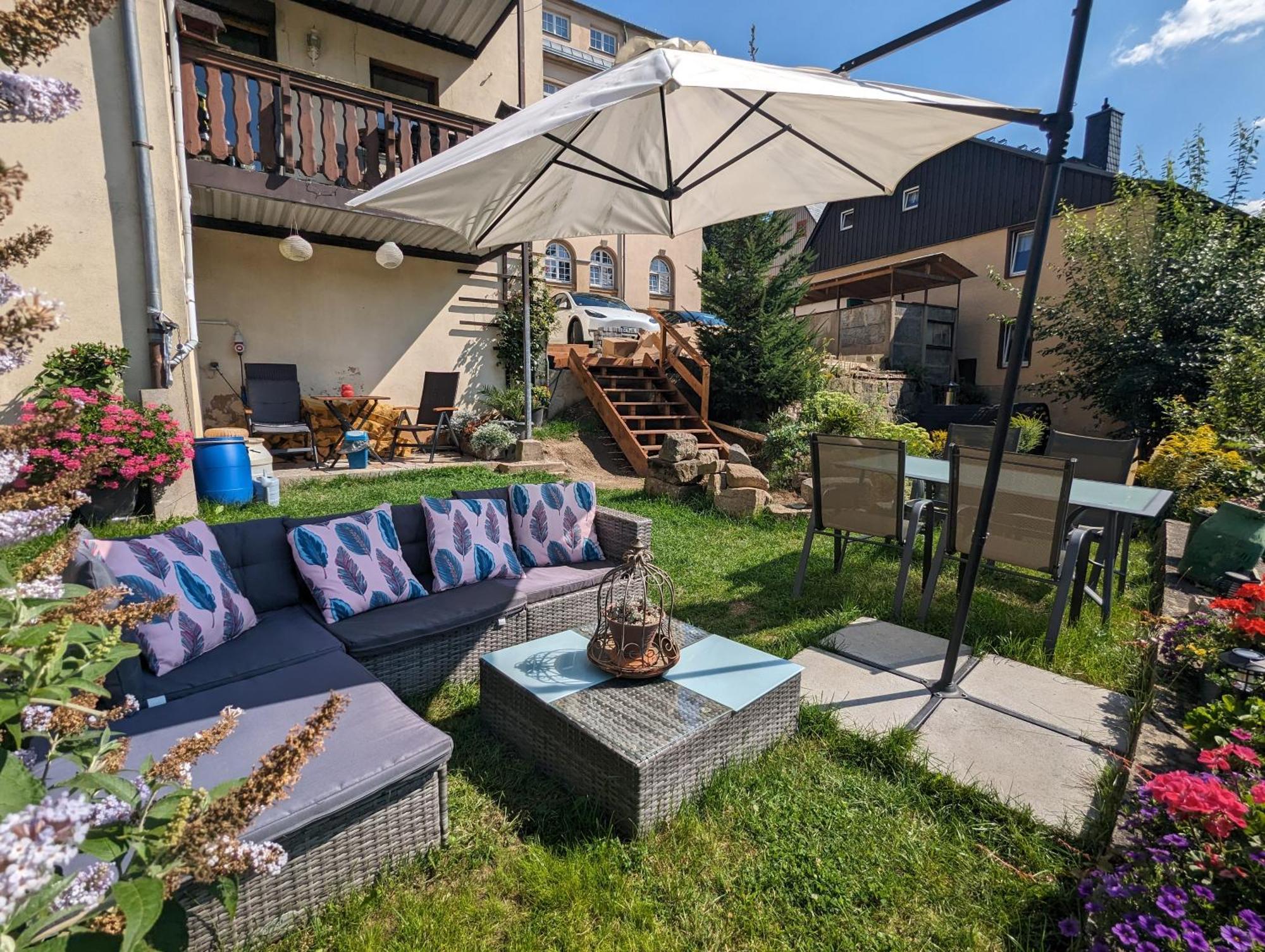 F3 Urlaubsmagie - Pool, Garten & Terrasse - 4P Sebnitz Dış mekan fotoğraf