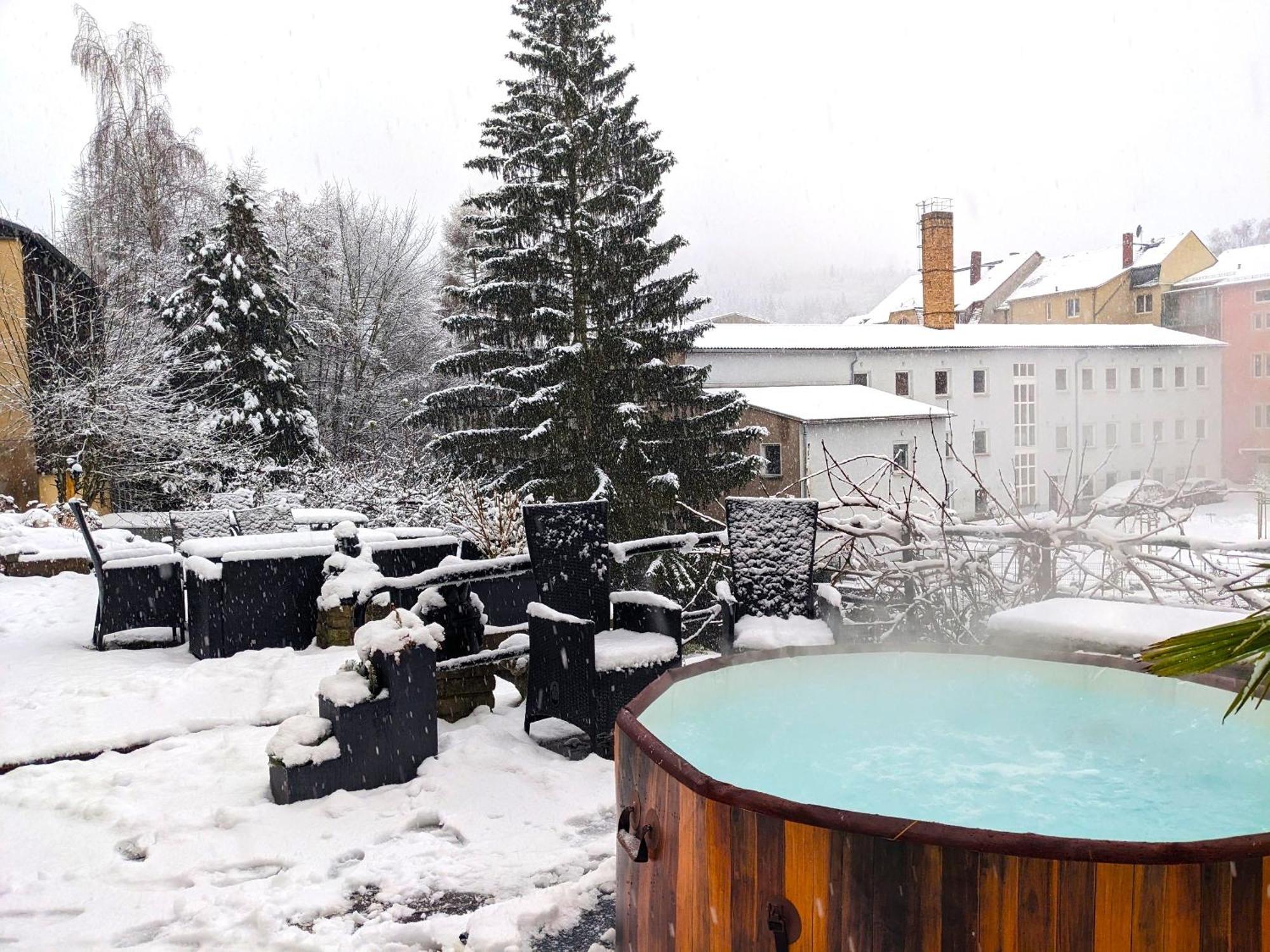 F3 Urlaubsmagie - Pool, Garten & Terrasse - 4P Sebnitz Dış mekan fotoğraf