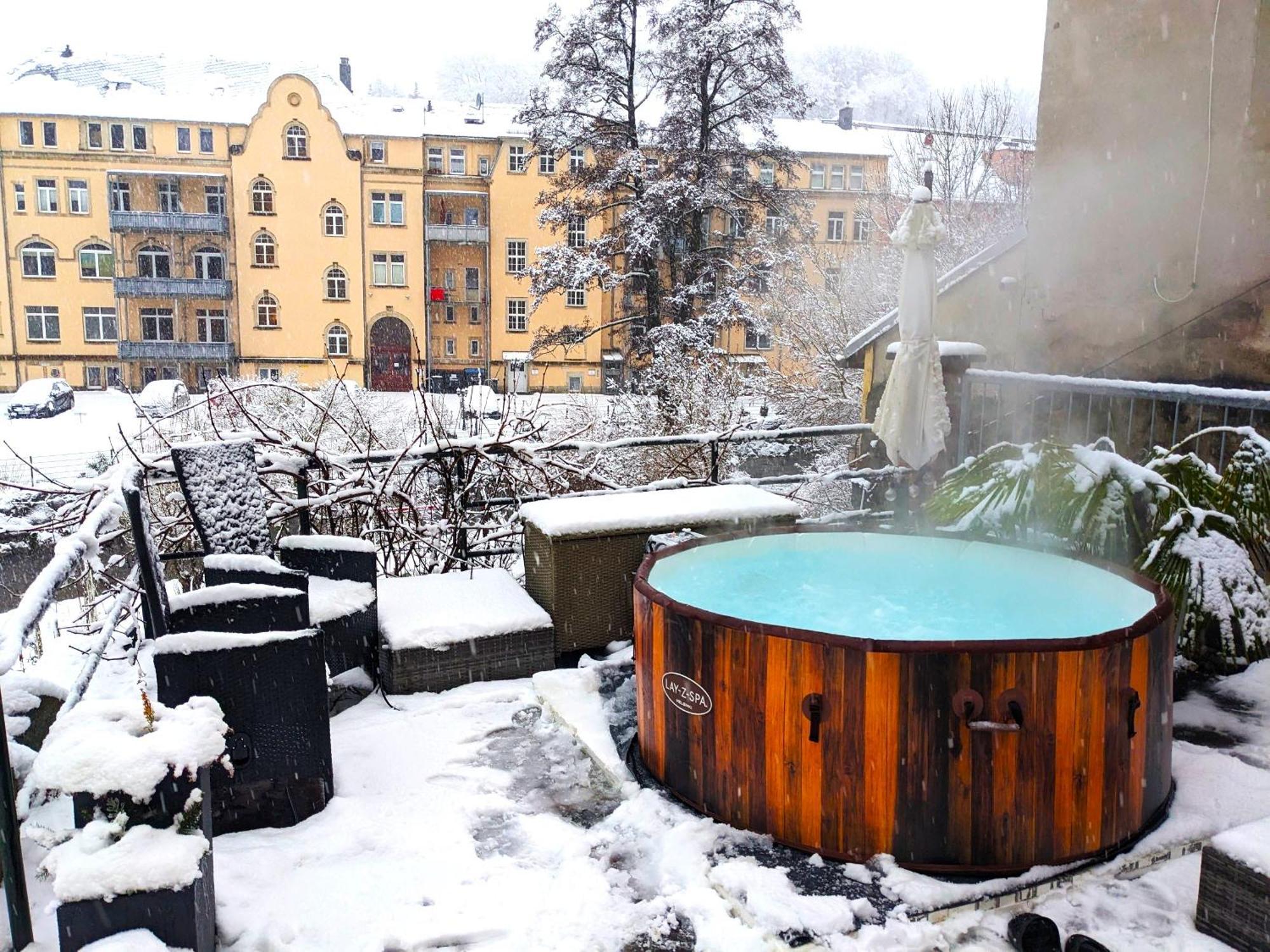 F3 Urlaubsmagie - Pool, Garten & Terrasse - 4P Sebnitz Dış mekan fotoğraf