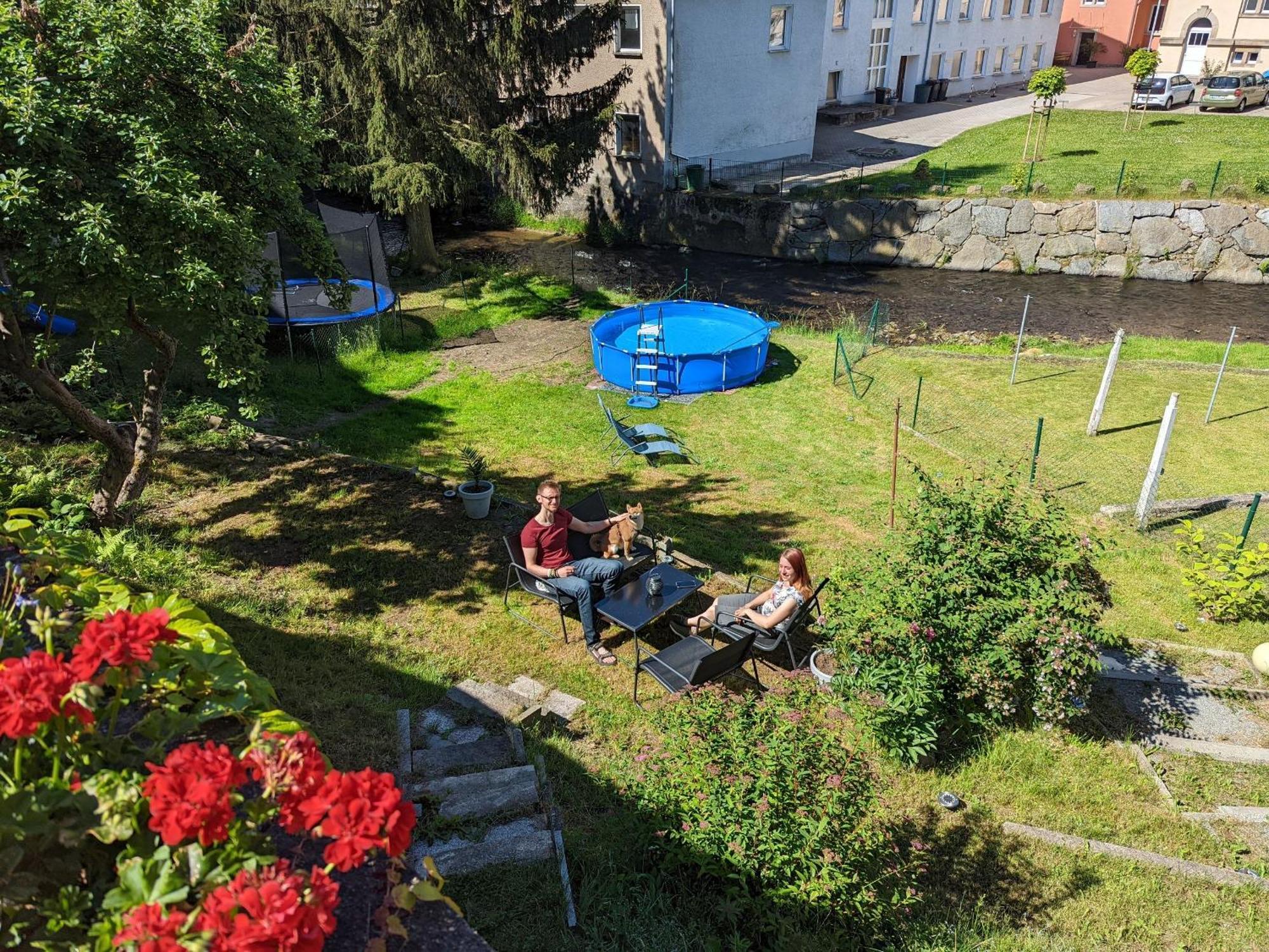 F3 Urlaubsmagie - Pool, Garten & Terrasse - 4P Sebnitz Dış mekan fotoğraf