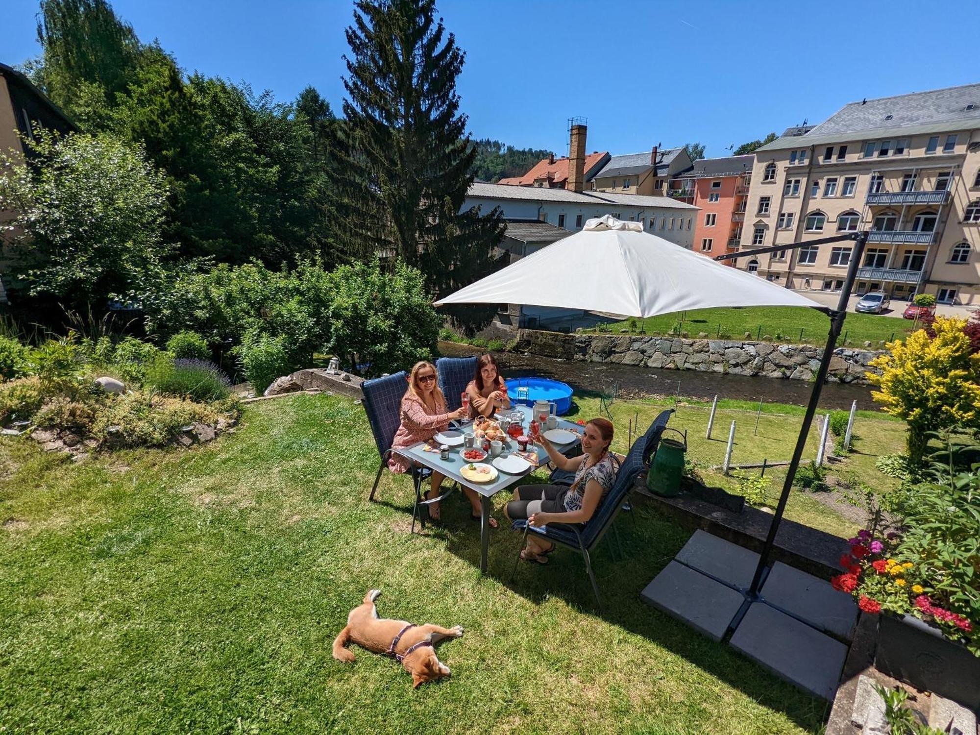 F3 Urlaubsmagie - Pool, Garten & Terrasse - 4P Sebnitz Dış mekan fotoğraf