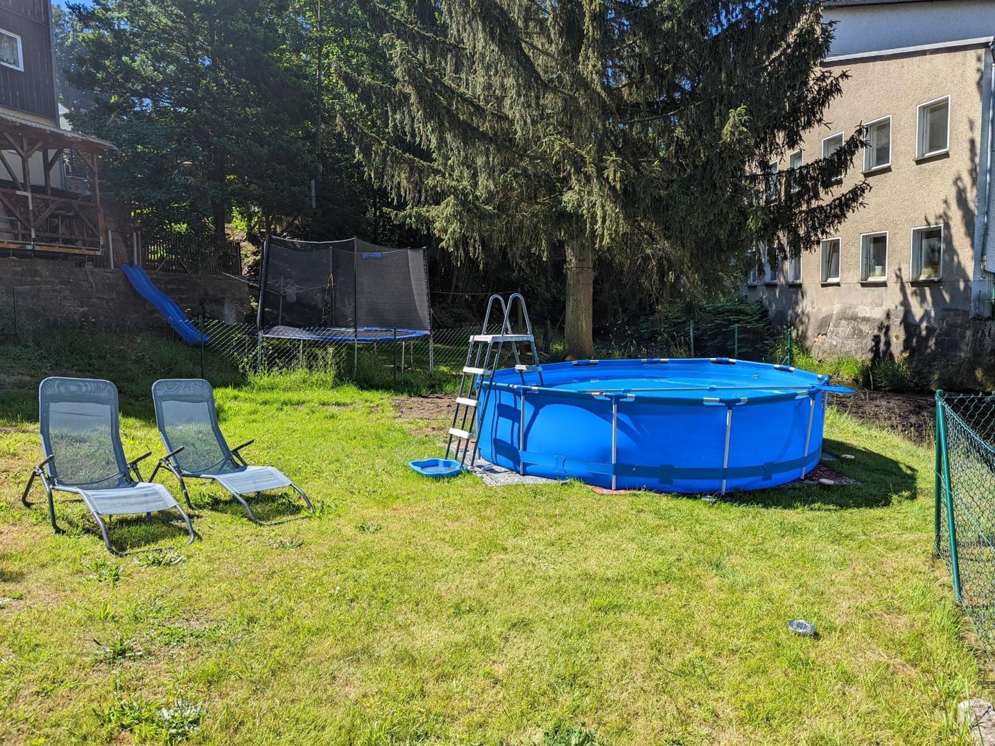 F3 Urlaubsmagie - Pool, Garten & Terrasse - 4P Sebnitz Dış mekan fotoğraf