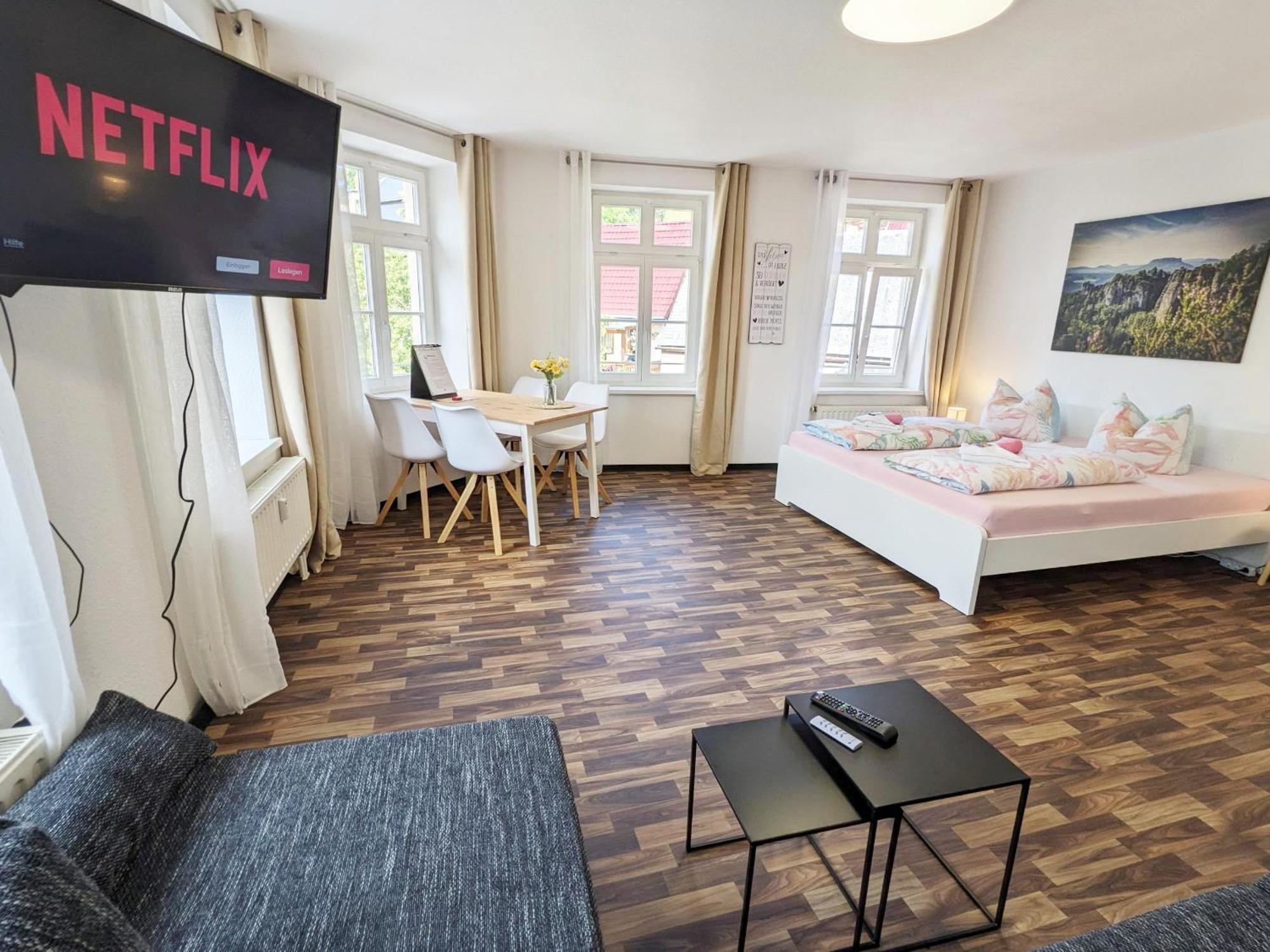 F3 Urlaubsmagie - Pool, Garten & Terrasse - 4P Sebnitz Dış mekan fotoğraf